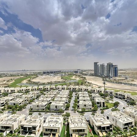 Prime 1Br At Carson B Damac Hills Dubailand By Deluxe Holiday Homes Eksteriør billede