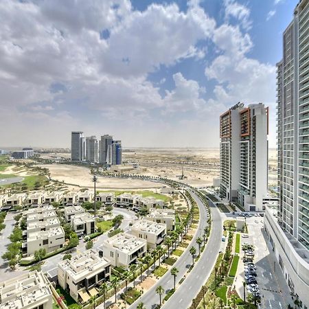 Prime 1Br At Carson B Damac Hills Dubailand By Deluxe Holiday Homes Eksteriør billede