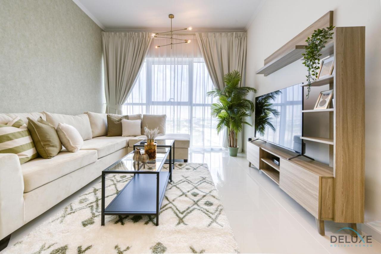 Prime 1Br At Carson B Damac Hills Dubailand By Deluxe Holiday Homes Eksteriør billede